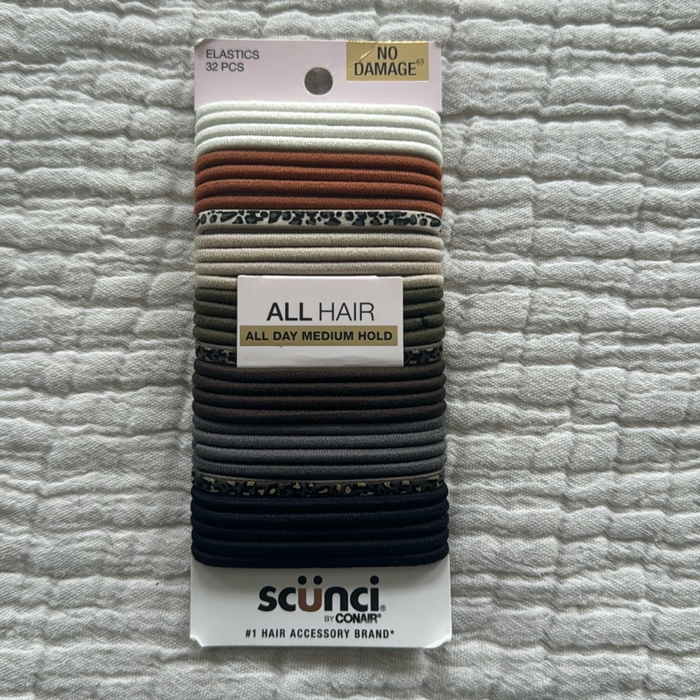 32 No damage hair elastics